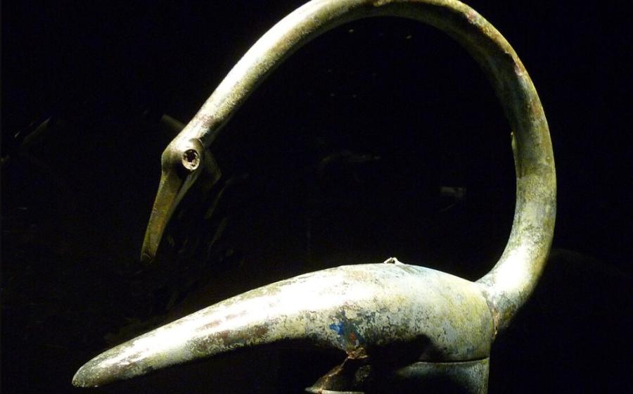 Swan helmet
